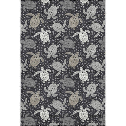 Premium Machine Washable Mayfield  Midnight 10' x 14' Rug