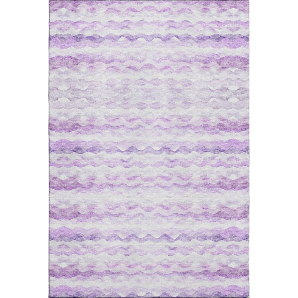 Premium Machine Washable Mayfield  Purple 10' x 14' Rug