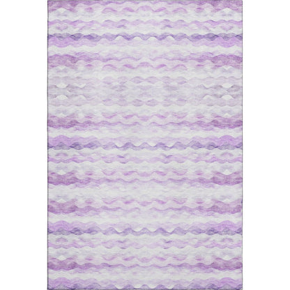 Premium Machine Washable Mayfield  Purple 10' x 14' Rug
