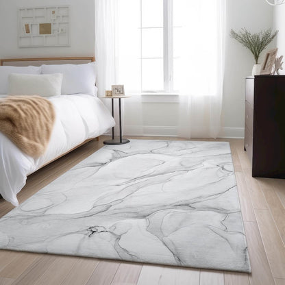 Premium Machine Washable Mayfield  Gray 10' x 14' Rug