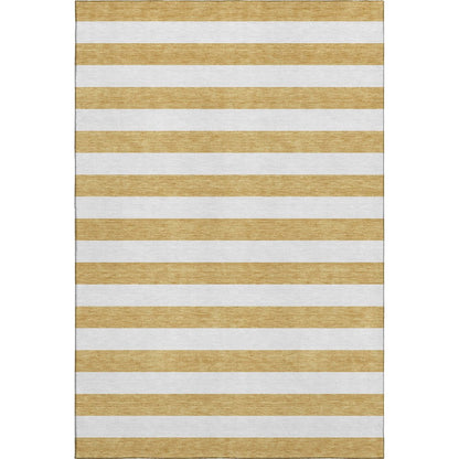 Premium Machine Washable Mayfield  Gold 10' x 14' Rug