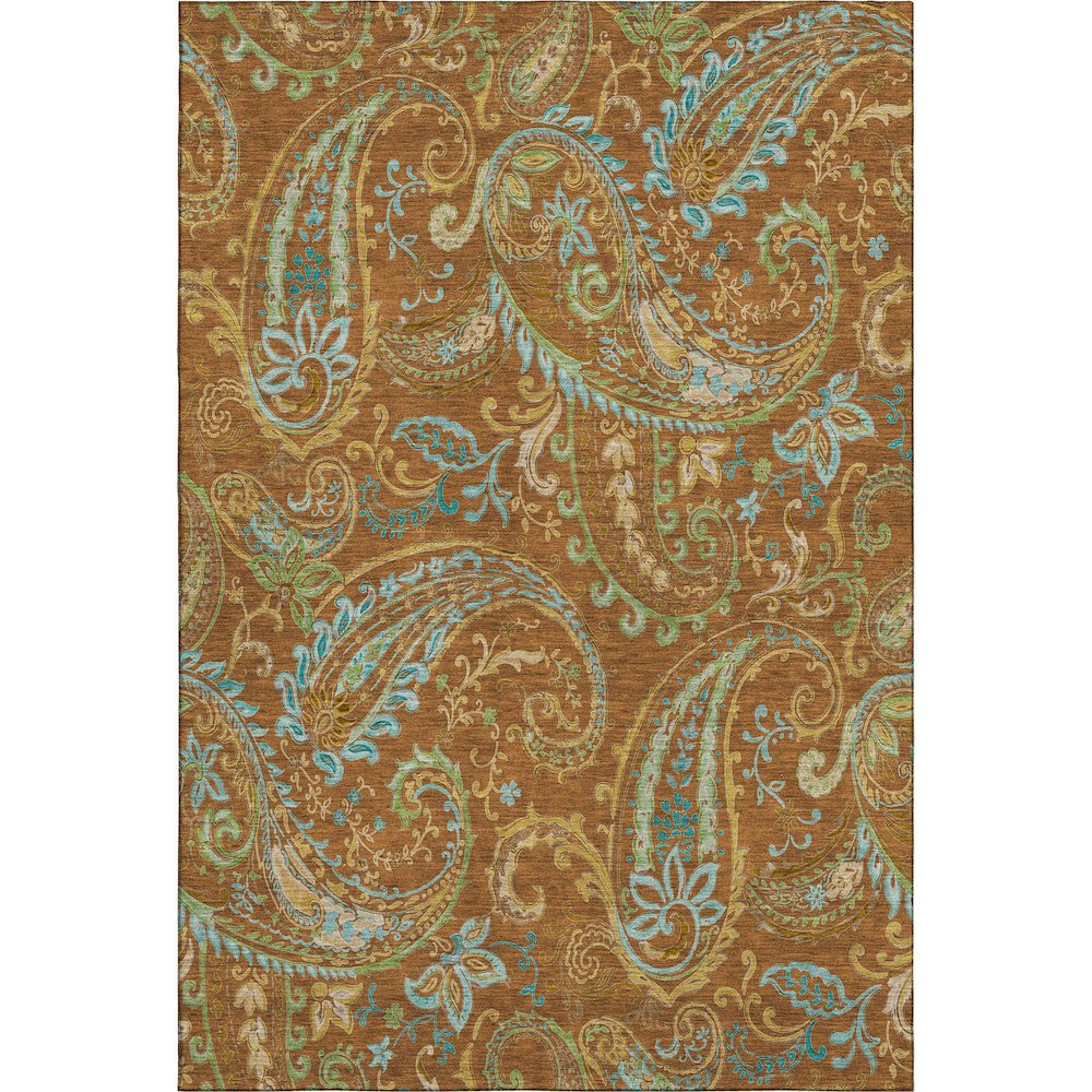 Premium Machine Washable Mayfield  Paprika 10' x 14' Rug