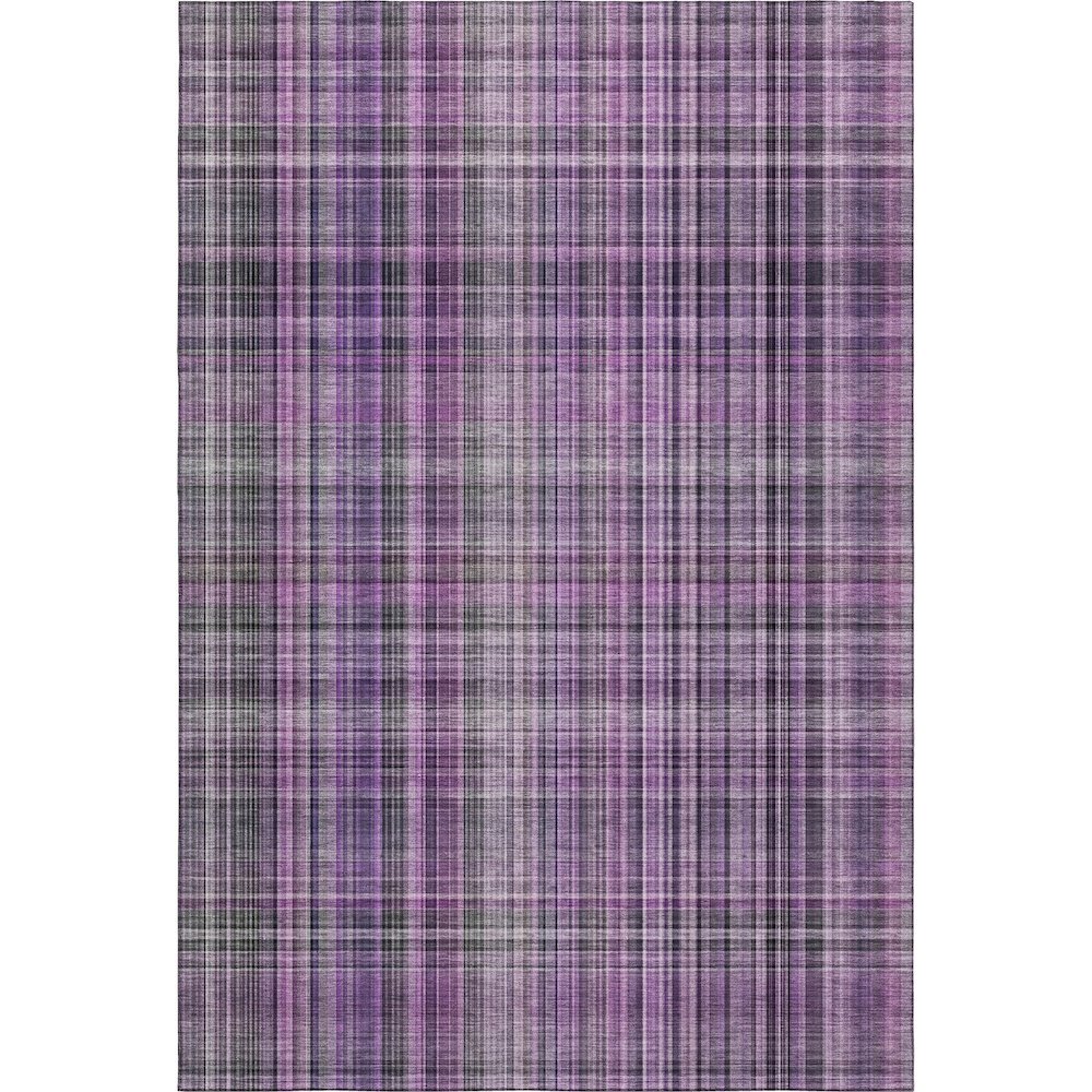 Premium Machine Washable Mayfield  Purple 10' x 14' Rug