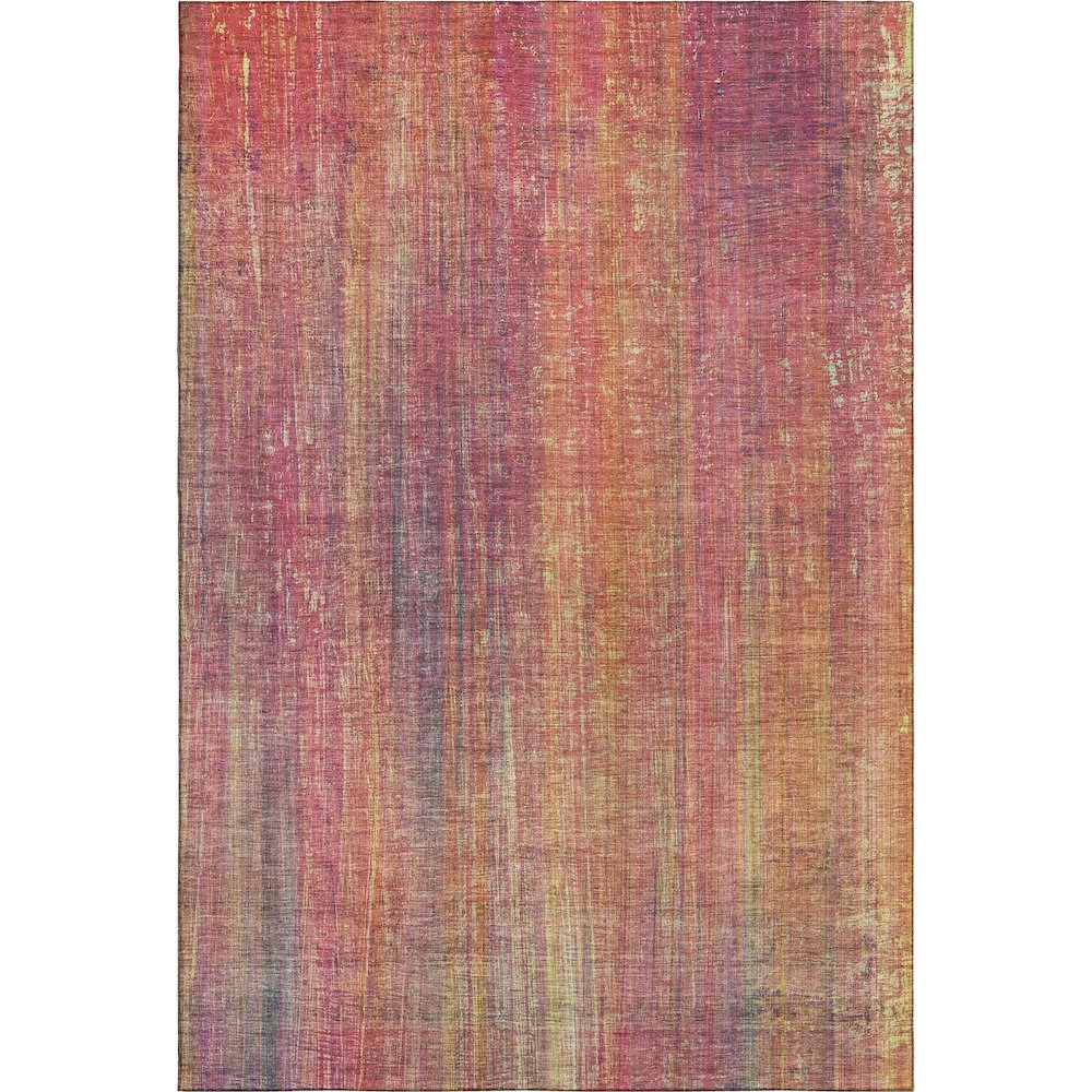 Premium Machine Washable Mayfield  Red 10' x 14' Rug