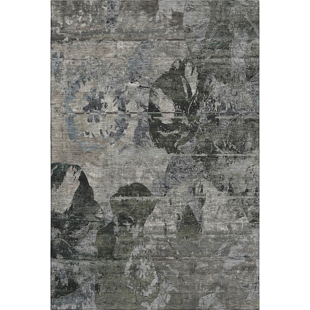 Premium Machine Washable Mayfield  Gray 10' x 14' Rug