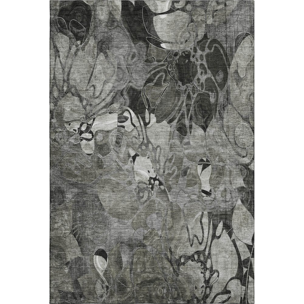 Premium Machine Washable Mayfield  Gray 10' x 14' Rug