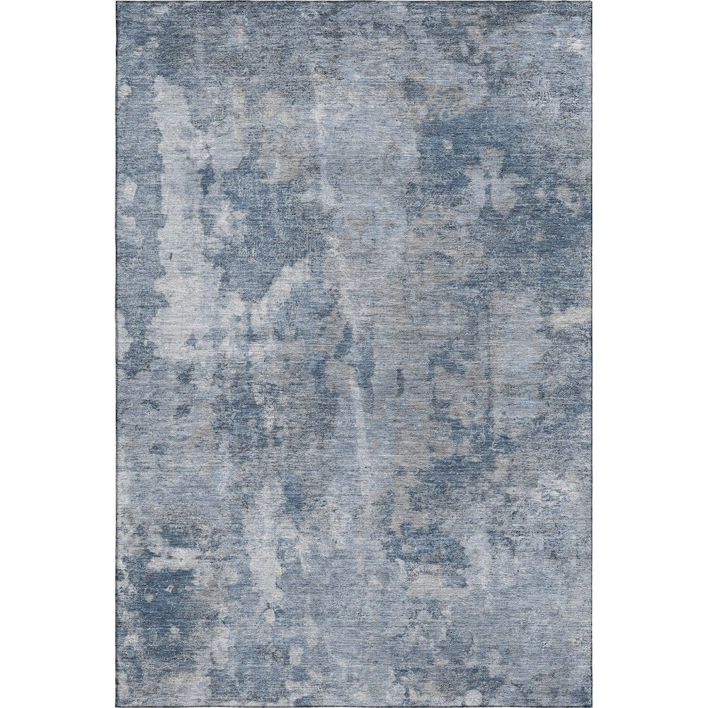 Premium Machine Washable Mayfield  Blue 10' x 14' Rug