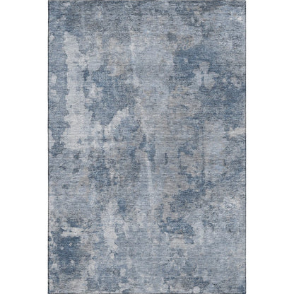 Premium Machine Washable Mayfield  Blue 10' x 14' Rug