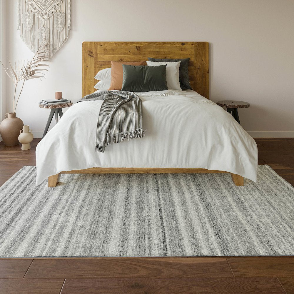 Premium Machine Washable Mayfield  Gray 10' x 14' Rug