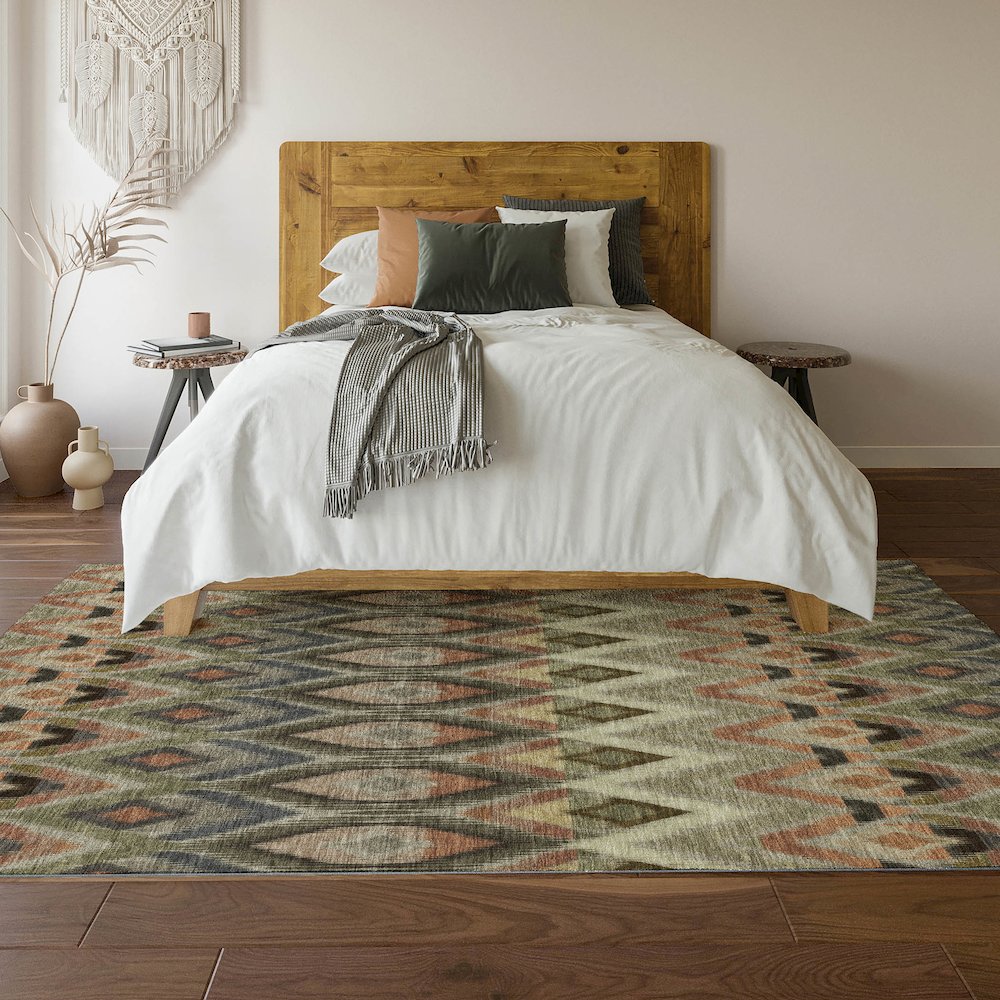 Premium Machine Washable Mayfield  Taupe 10' x 14' Rug