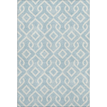 Premium Machine Washable Mayfield  Sky 10' x 14' Rug
