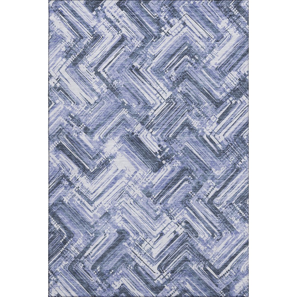 Premium Machine Washable Mayfield  Blue 10' x 14' Rug