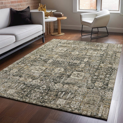 Premium Machine Washable Mayfield  Coffee 10' x 14' Rug