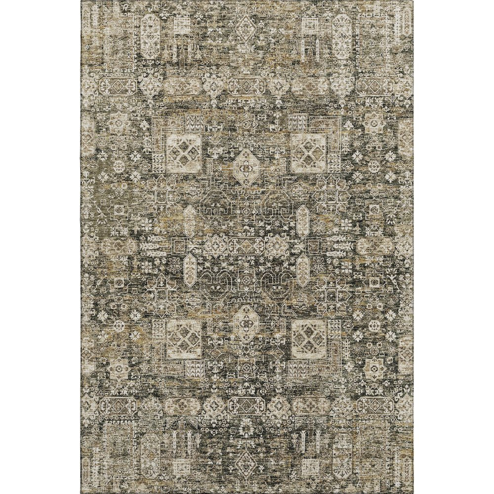 Premium Machine Washable Mayfield  Coffee 10' x 14' Rug