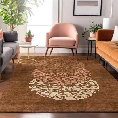 Premium Machine Washable Mayfield  Paprika 10' x 14' Rug