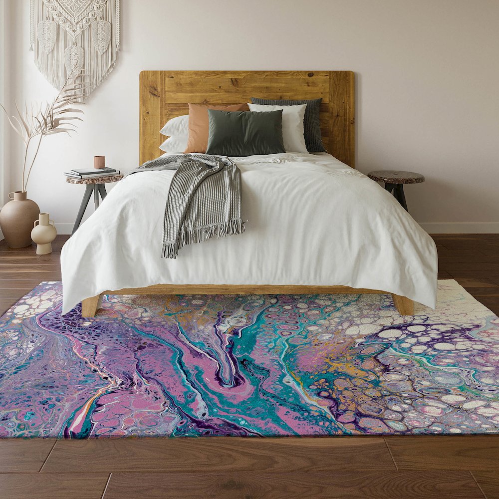 Premium Machine Washable Mayfield  Periwinkle 10' x 14' Rug