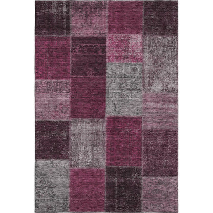 Premium Machine Washable Mayfield AMF663 Merlot 10' x 14' Rug