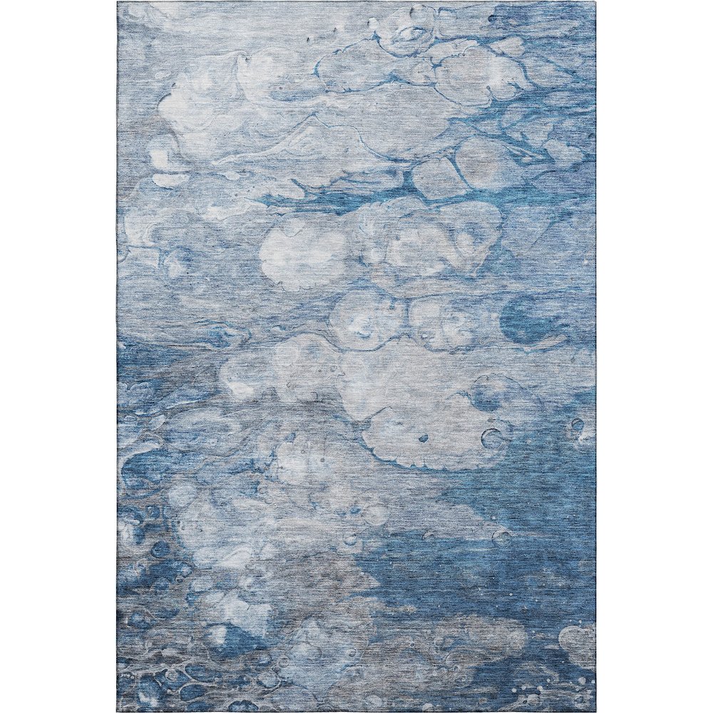 Premium Machine Washable Mayfield AMF698 Blue 10' x 14' Rug