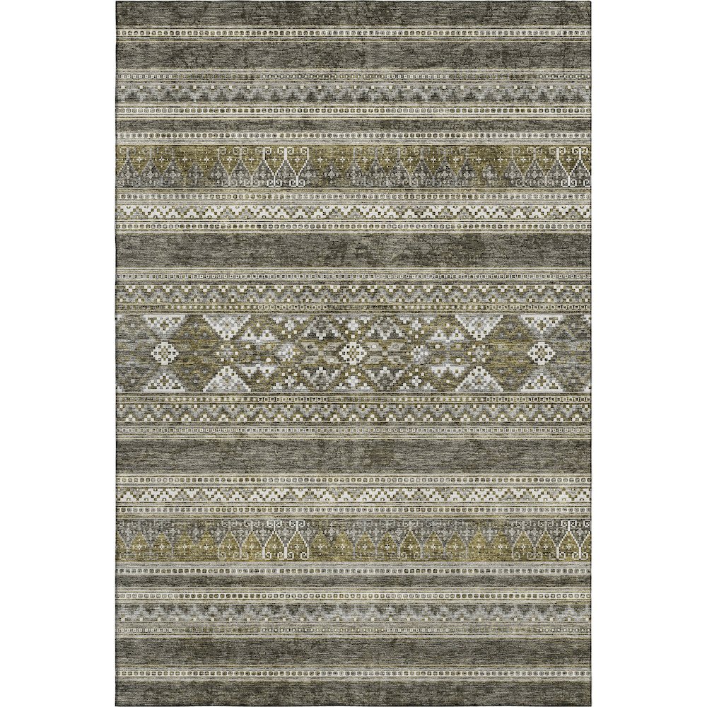 Premium Machine Washable Mayfield AMF714 Taupe 10' x 14' Rug