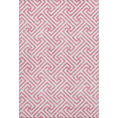Premium Machine Washable Mayfield AMF731 Pink 10' x 14' Rug