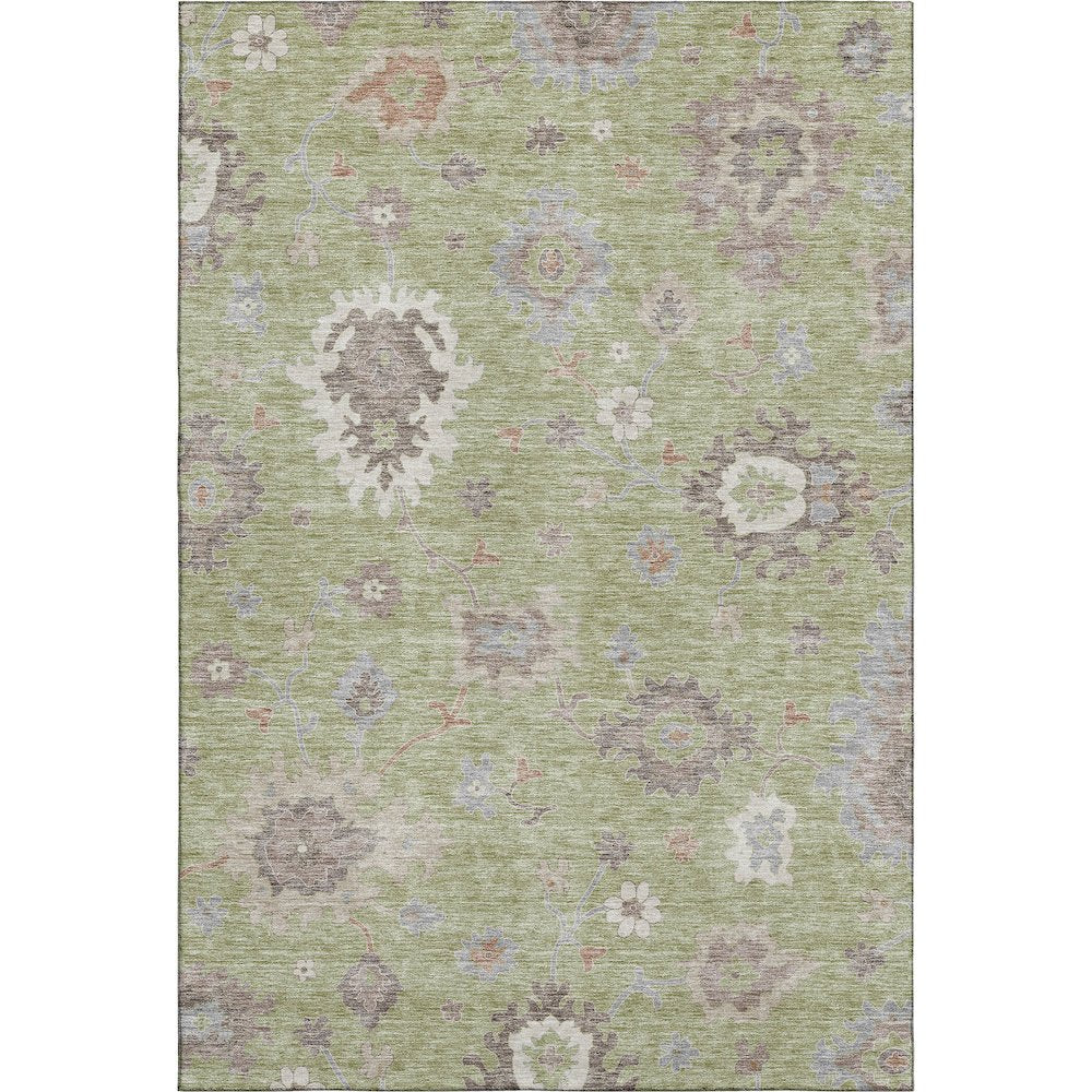 Premium Machine Washable Mayfield AMF753 Aloe 10' x 14' Rug