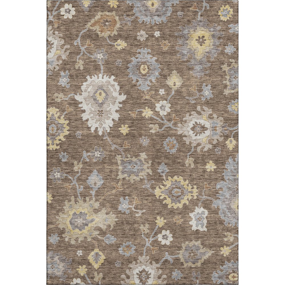 Premium Machine Washable Mayfield AMF753 Chocolate 10' x 14' Rug