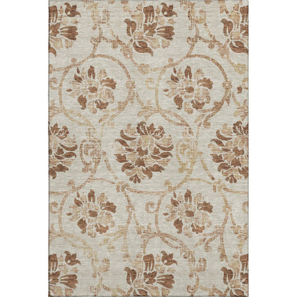 Premium Machine Washable Mayfield AMF762 Terracotta 10' x 14' Rug