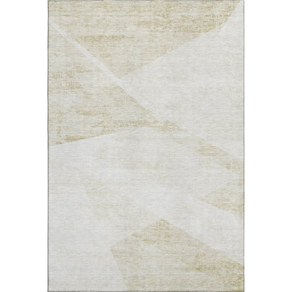 Premium Machine Washable Mayfield AMF770 Khaki 10' x 14' Rug