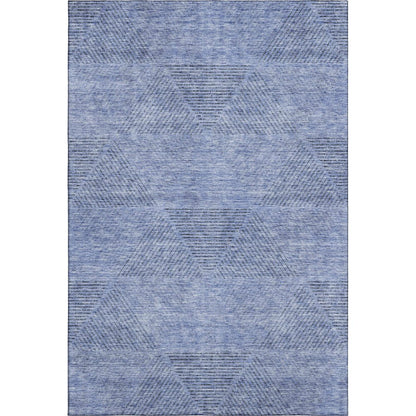 Premium Machine Washable Mayfield AMF777 Blue 10' x 14' Rug