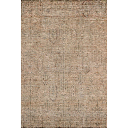 Premium Machine Washable Mayfield AMF790 Terracotta 10' x 14' Rug