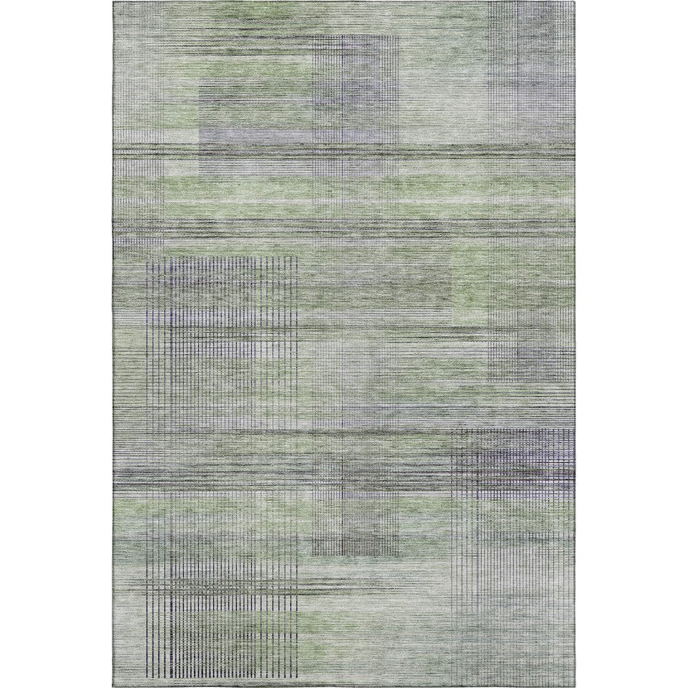 Premium Machine Washable Mayfield AMF819 Aloe 10' x 14' Rug