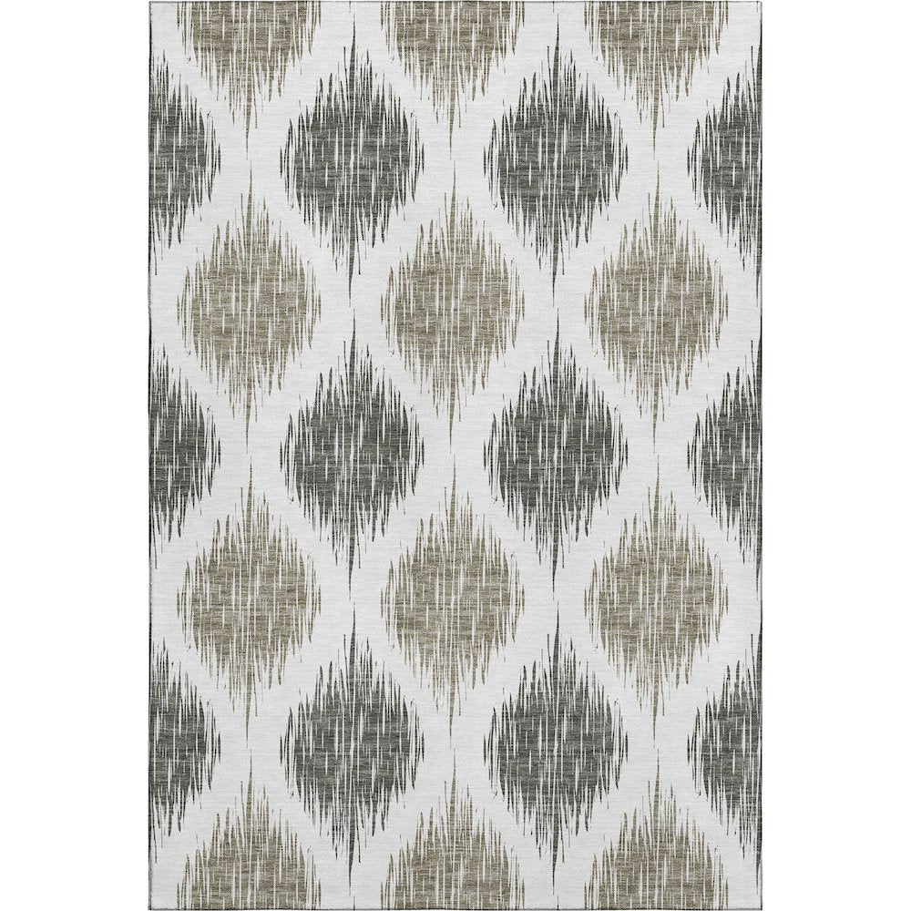 Premium Machine Washable Mayfield AMF848 Taupe 10' x 14' Rug