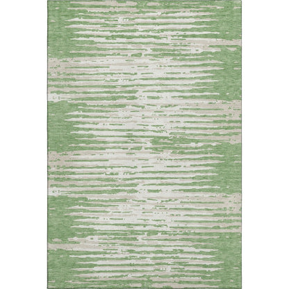 Premium Machine Washable Mayfield AMF888 Green 10' x 14' Rug