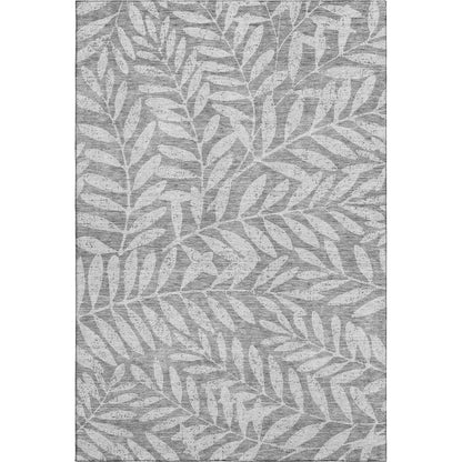 Premium Machine Washable Mayfield AMF899 Gray 10' x 14' Rug