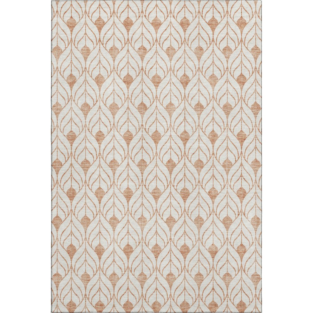 Premium Machine Washable Mayfield AMF927 Salmon 10' x 14' Rug