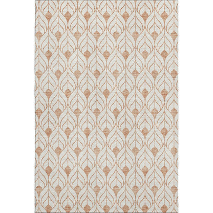 Premium Machine Washable Mayfield AMF927 Salmon 10' x 14' Rug
