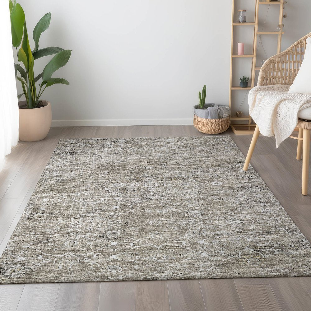 Premium Machine Washable Mayfield  Pebble 10' x 14' Rug