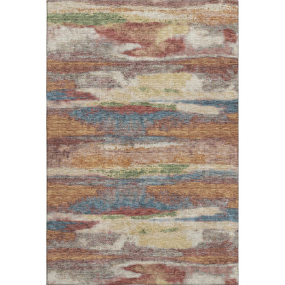 Premium Machine Washable Mayfield AMF942 Paprika 10' x 14' Rug