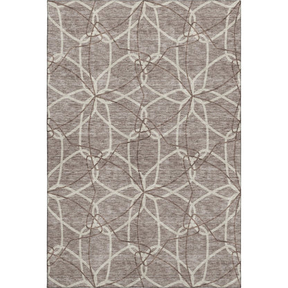 Premium Machine Washable Mayfield AMF950 Taupe 10' x 14' Rug