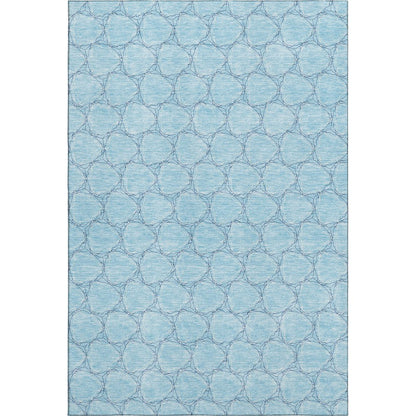 Premium Machine Washable Mayfield AMF960 Sky 10' x 14' Rug