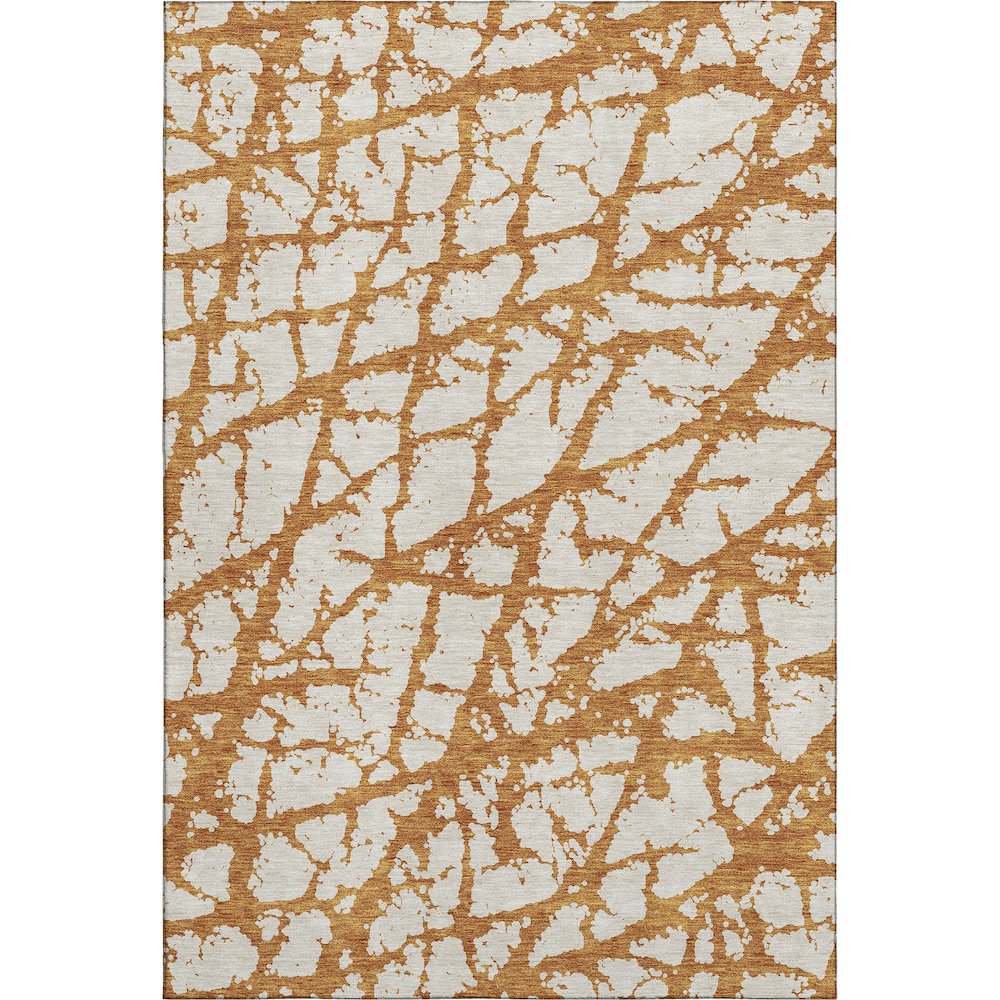 Premium Machine Washable Mayfield AMF972 Copper 10' x 14' Rug