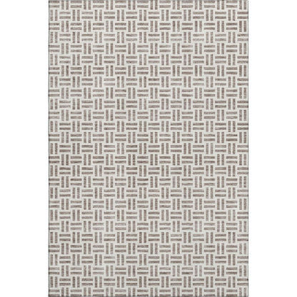 Premium Machine Washable Mayfield AMF978 Taupe 10' x 14' Rug