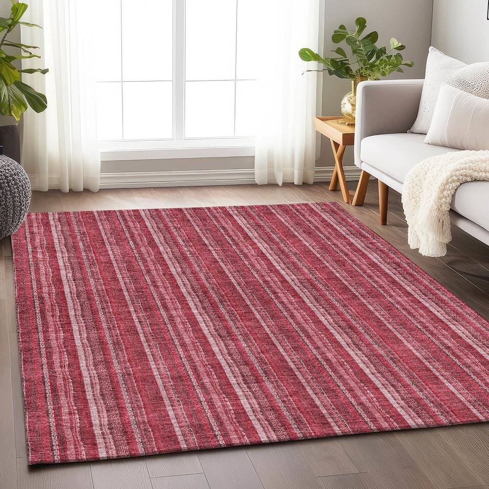Premium Machine Washable Mayfield AMF982 Pink 10' x 14' Rug