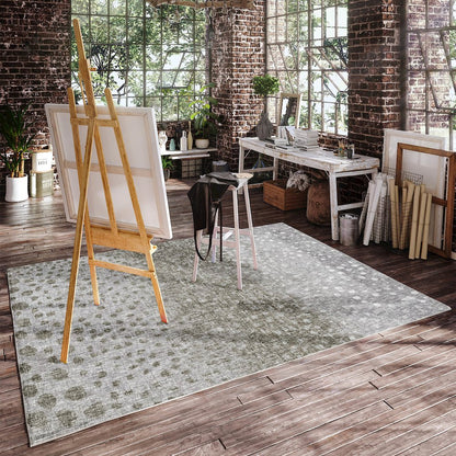 Luxury Washable Boca Taupe 10' x 14' Rug