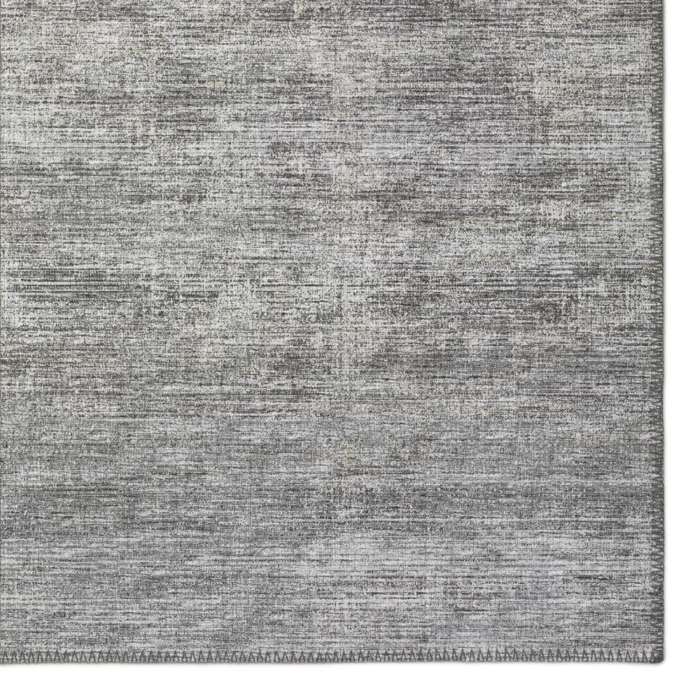 Marston Silver Transitional Striped 5' x 7'6" Area Rug Silver AMA31