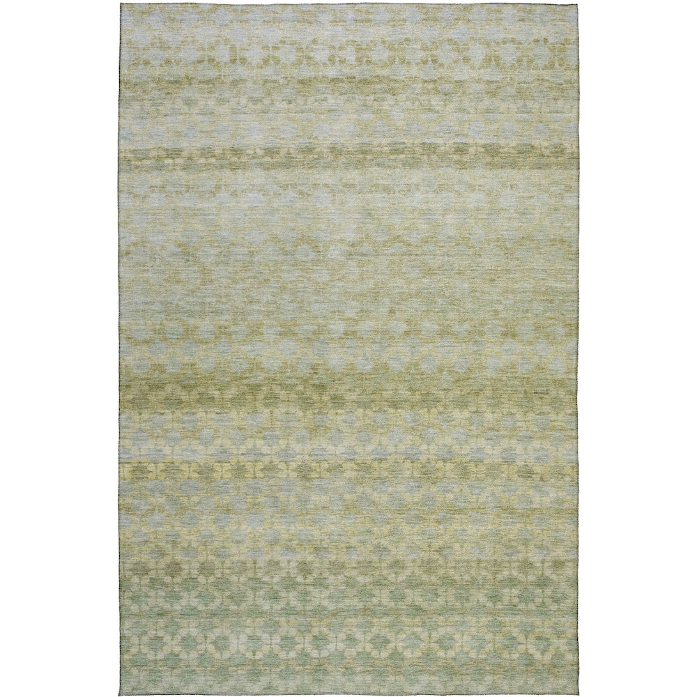 Luxury Washable Indoor/Outdoor Burano Aloe 10' x 14' Rug