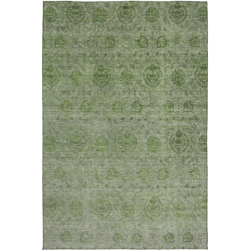 Luxury Washable Indoor/Outdoor Burano Olive 10' x 14' Rug