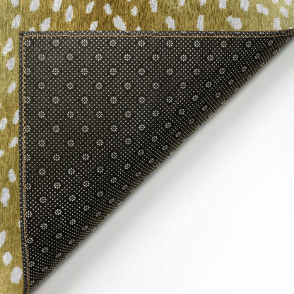 Indoor/Outdoor Mali ML3 Gold Washable 2'3" x 12' Runner Rug