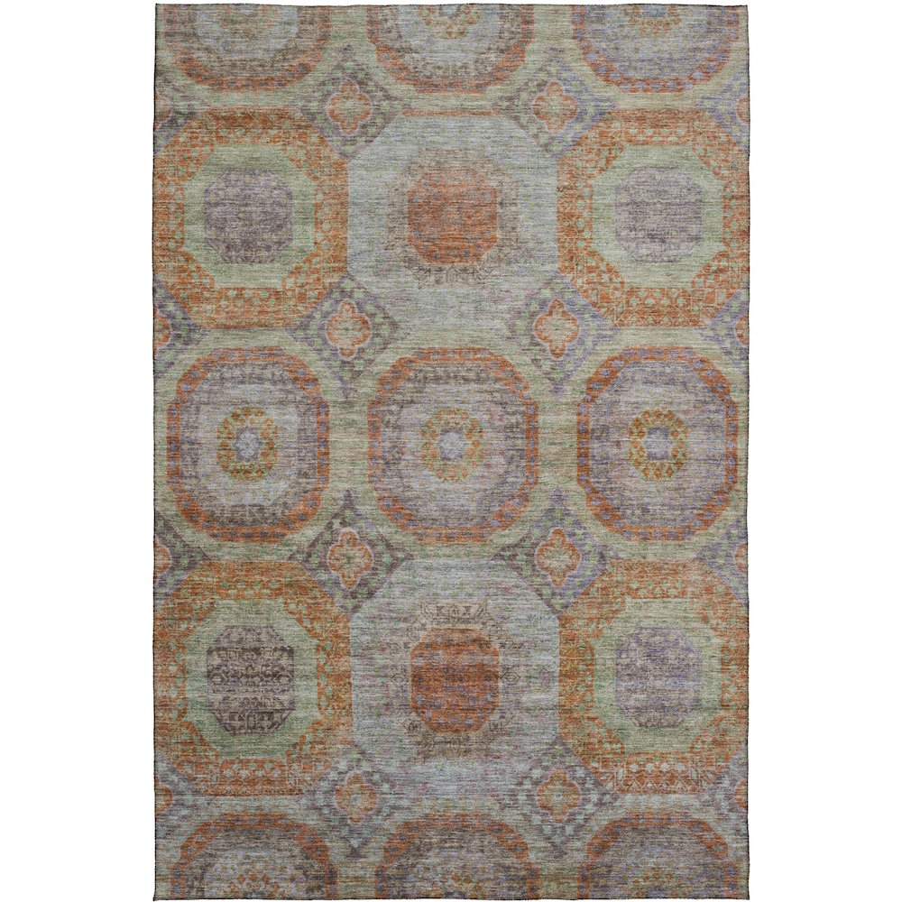 Indoor/Outdoor Karaj Paprika 10' x 14' Rug