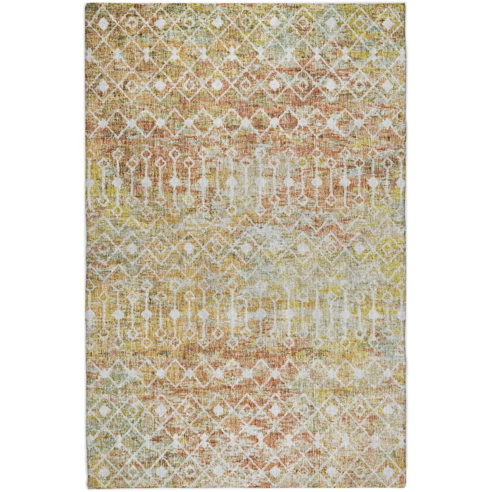 Luxury Washable Lorenzo Peach 10' x 14' Rug